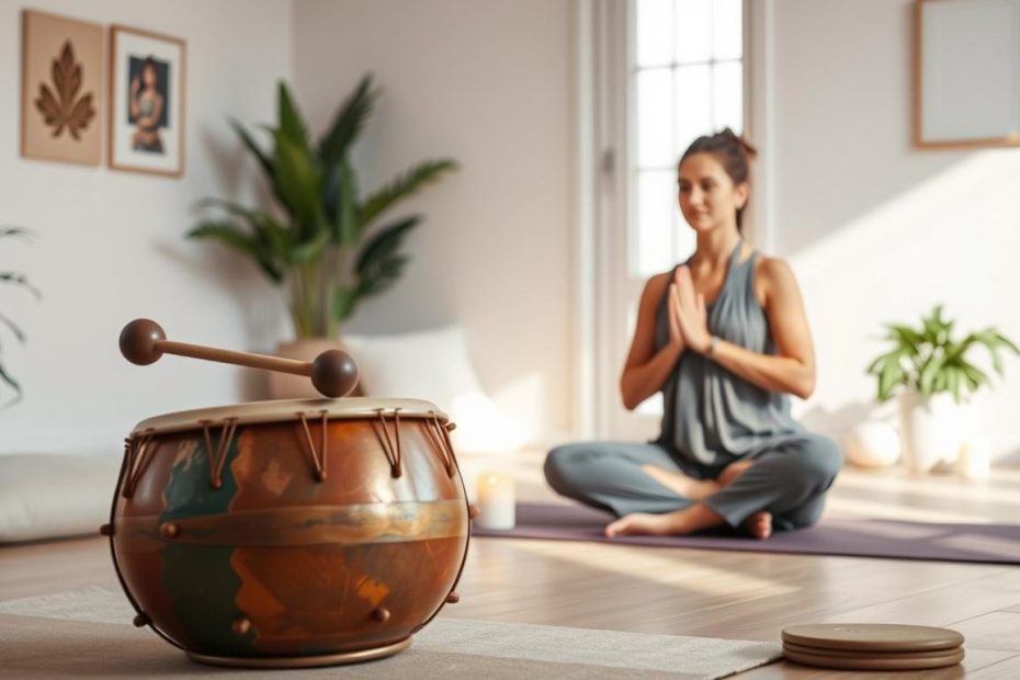 comment utiliser le tongue drum pour le yoga nidra