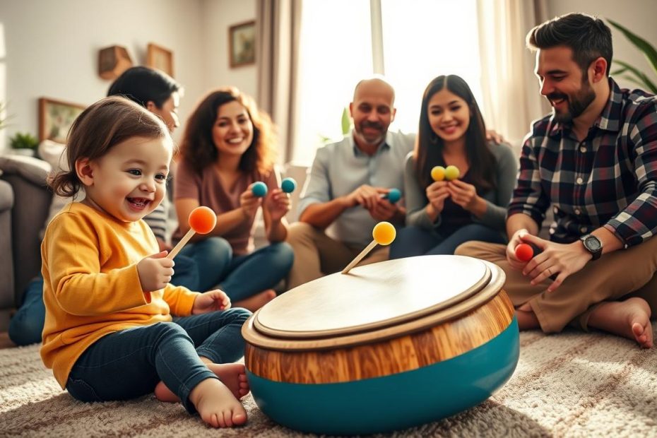 tongue drum en famille : activités musicales simples