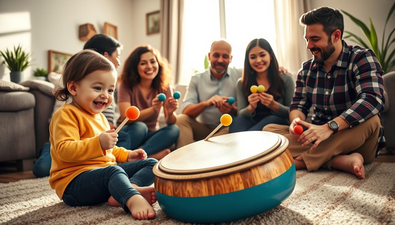 tongue drum en famille : activités musicales simples