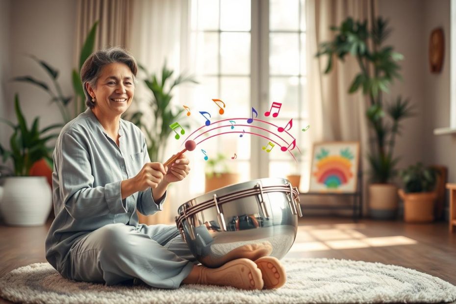 comment accompagner une comptine au tongue drum